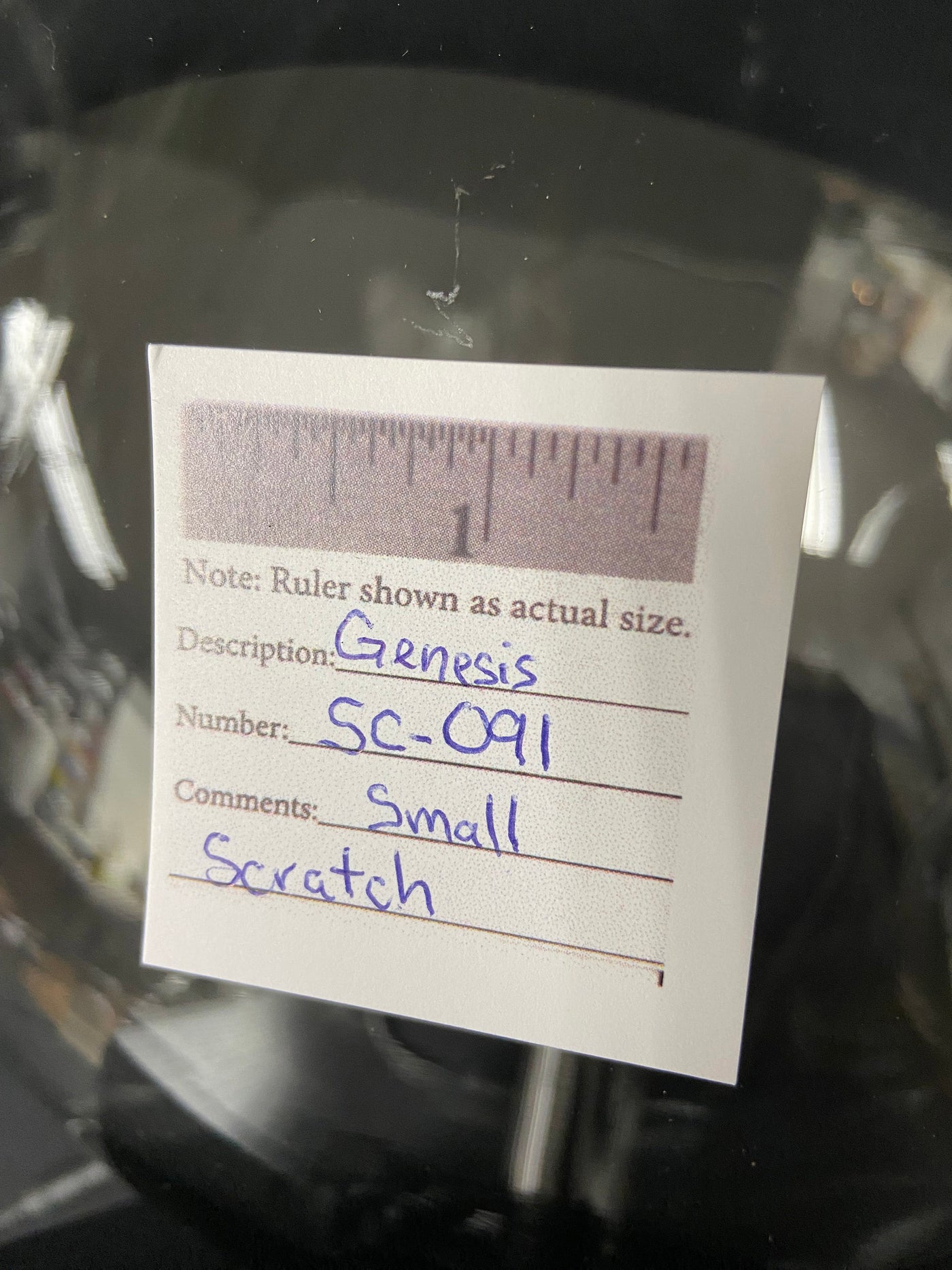 15 Inch “Genesis” Continuum Series Plasma Globe SC-091 (2 Small Scratches)