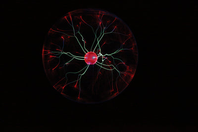 15 Inch “Genesis” Continuum Series Plasma Globe SC-086 (Group of Scratches)