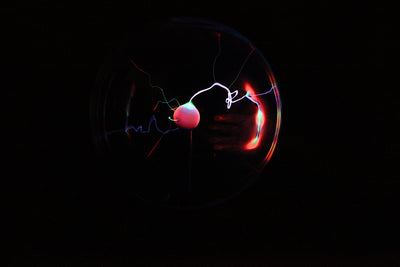 15 Inch “Genesis” Continuum Series Plasma Globe SC-086 (Group of Scratches)