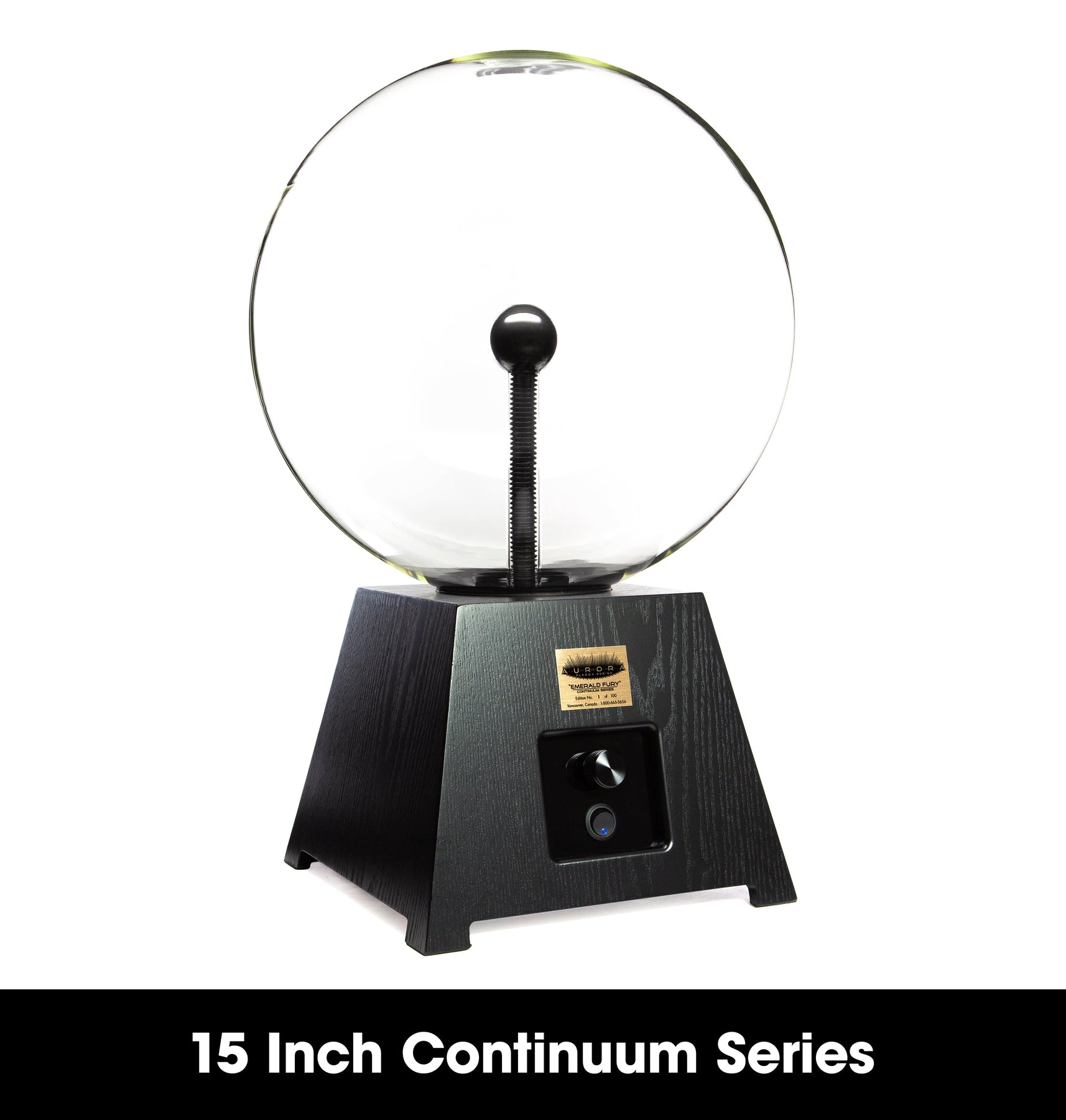 “Promethean Fire” Continuum Series Plasma Globe – Aurora Plasma Design