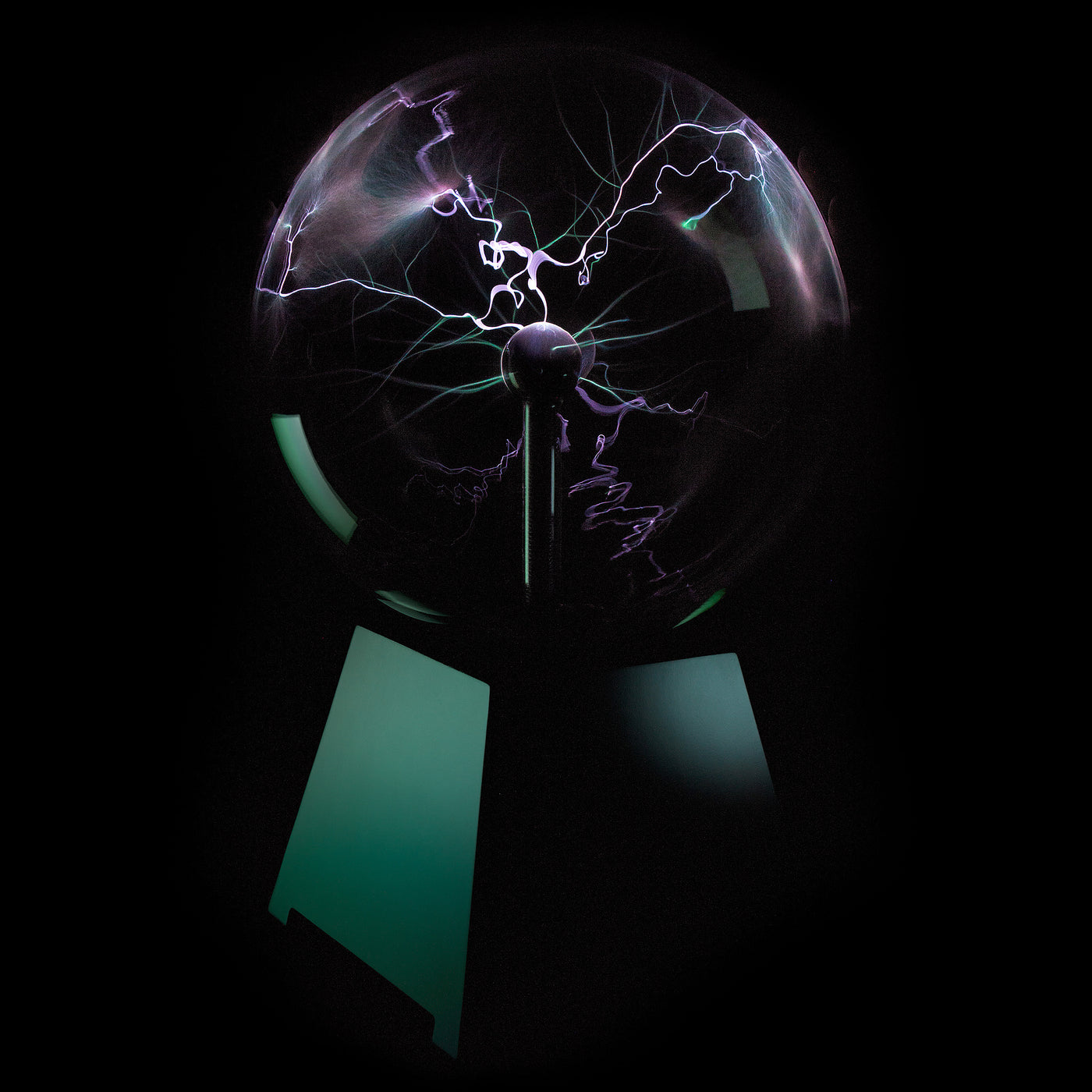“Emerald Fury” Continuum Series Plasma Globe